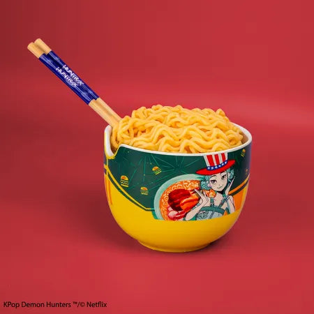 K-pop Demon Hunters Korean Non-Toxic Home Kitchen Birthday Gift 1-Piece Ceramics Bowl Made in China | Arts & Crafts | Gifts, Toys & Sports Supplies