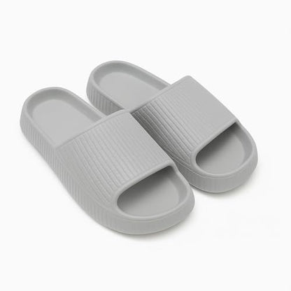Buy Comfort Plus Adult Sliders, Anti-Skid, Waterproof, Lightweight, Slip-On (Grey, 8, UK Footwear Size System, Adult, Men, Numeric, Medium, 8) at Amazon.in