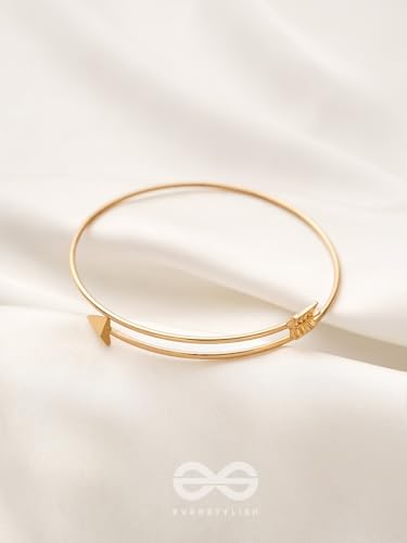 Buy OFFICIALLY GORGEOUS BY EVERSTYLISH Bracelet for Women | Trendy Bangle Bracelet for Everyday Wear | Stylish Fashion Jewelry | Stackable Adjustable Bracelet for Girls (Gold_2) at Amazon.in