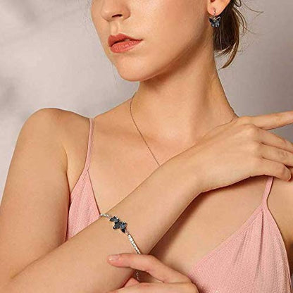 Shining Diva Fashion Crystal Charm Bracelet