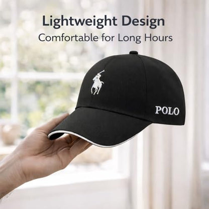 Buy Urban Punk Polo Style Baseball Cap for Men & Women (Pack of 1) – Premium Cotton Adjustable Unisex Hat, Maroon and Black Performance Sports Caps for Gym, Running, and Travel – Breathable & Durable at Amazon.in