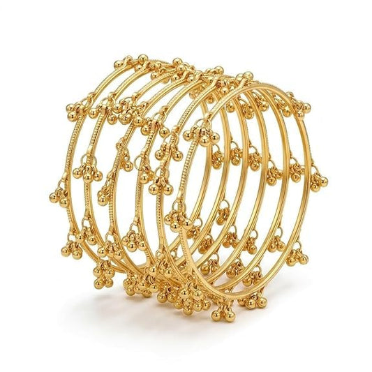Buy Kashmiri Bangle Traditional Beaded Bangles Set for Women & Girls | Stylish Ethnic Kada Set | Wedding & Jewellery 8 Pieces (2.4) at Amazon.in