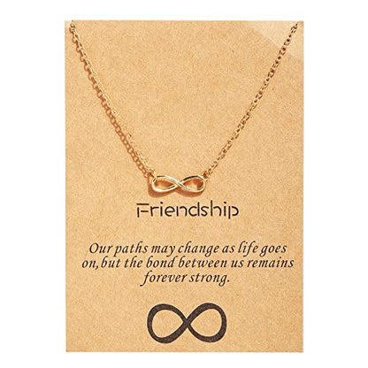 Fashion Frill Exclusive Pendant For Girls Infinite/Infinity Gold Plated Chain Necklace For Women Girls Women's Jewellery Gift For Anniversary Stylish Pendant (Casual) : Amazon.in: Fashion
