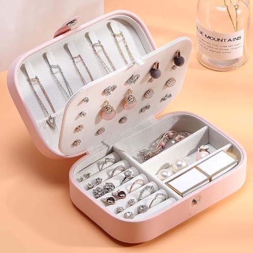 Buy Shining Diva Fashion Jewellery Organisers Box PU Leather Storage Case for Rings, Earrings, Necklace Jewelry Organizer for Women Travel Valentine Birthday Gifts for Girls Wife Girlfriend (BOX1001) at Amazon.in