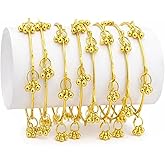 Buy Kashmiri Bangle Traditional Beaded Bangles Set for Women & Girls | Stylish Ethnic Kada Set | Wedding & Jewellery 8 Pieces (2.4) at Amazon.in