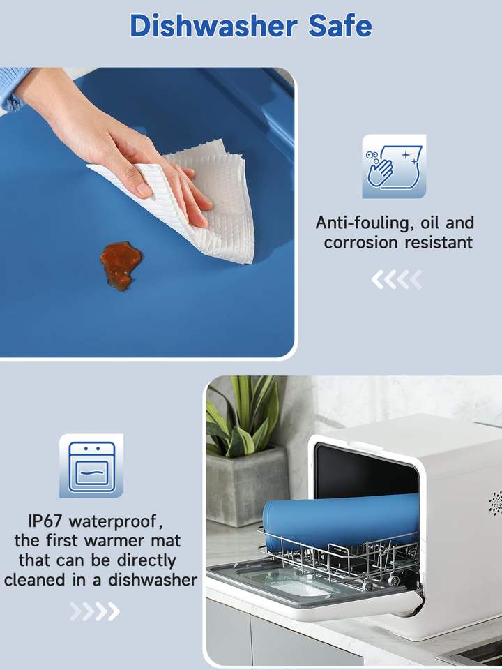 Electric Food Warming Trays Pads