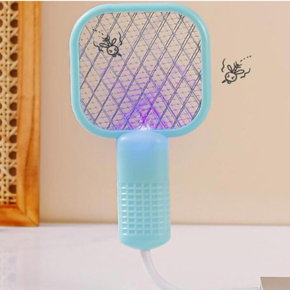 USB Rechargeable Electric Mosquito & Insect Trap – Portable UV Light Bug Zapper for Home, Bedroom & Travel (Random Color-Pack of 1)