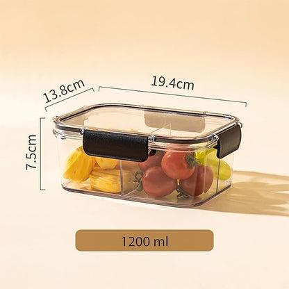 Feel Fresh 3 Pcs Airtight Container Set – Multipurpose Kitchen Food Storage Boxes