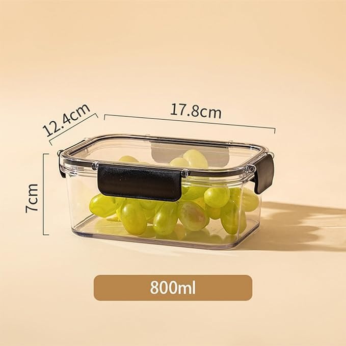 Feel Fresh 3 Pcs Airtight Container Set – Multipurpose Kitchen Food Storage Boxes