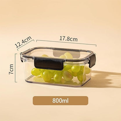 Feel Fresh 3 Pcs Airtight Container Set – Multipurpose Kitchen Food Storage Boxes