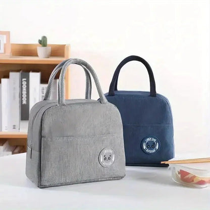 Portable Thermal Lunch Bag – Insulated Food Storage Bag for Office, School & Travel (Random Colour-Pack of 1)